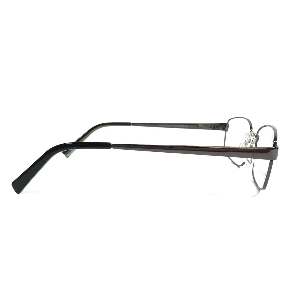 Success Eyeglasses Frames SS-353 Gunmetal Gray Rectangle Wire Rim 56-16-145